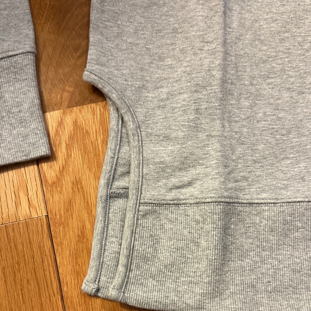 Daily Ritual Light Gray Crewneck Sweater - Picture 4 of 7